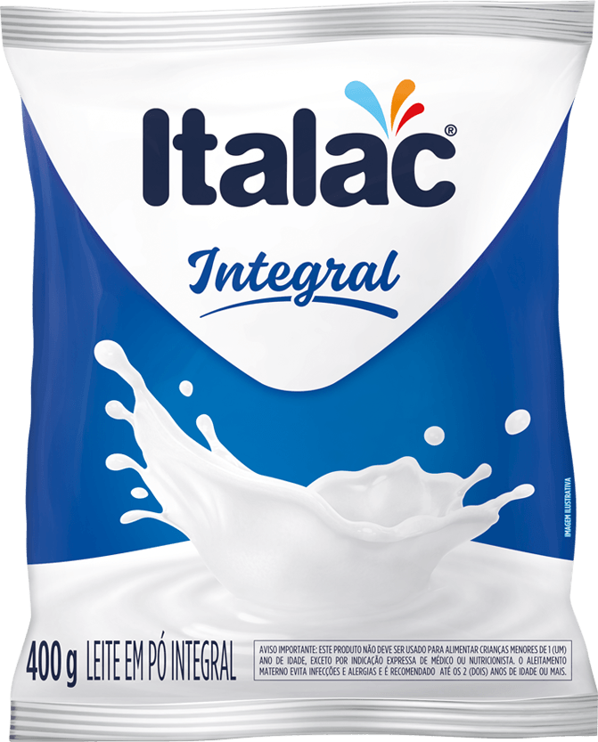 Leite em Pó Integral Italac 400g