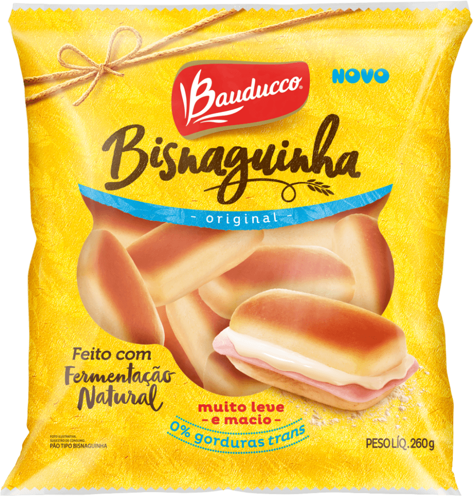 Pão Bisnaguinha Tradicional Bauducco Pacote 260g