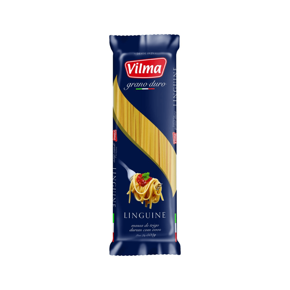 Massa Macarrão Grano Duro Vilma Linguine 500g