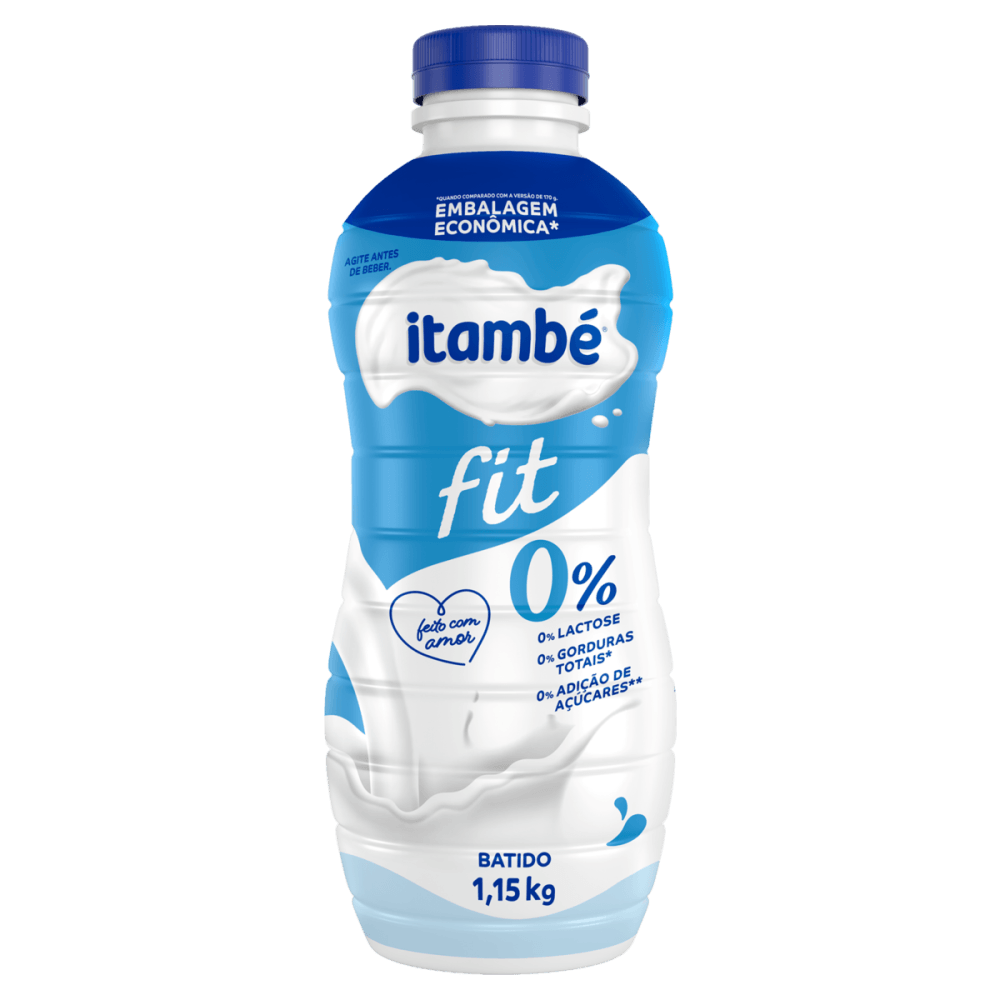 Iogurte Líquido Batido Itambé Zero Fit 1,15Kg