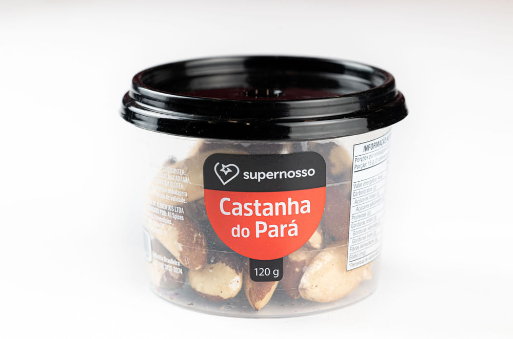 Castanha do Pará Supernosso 120g Pote
