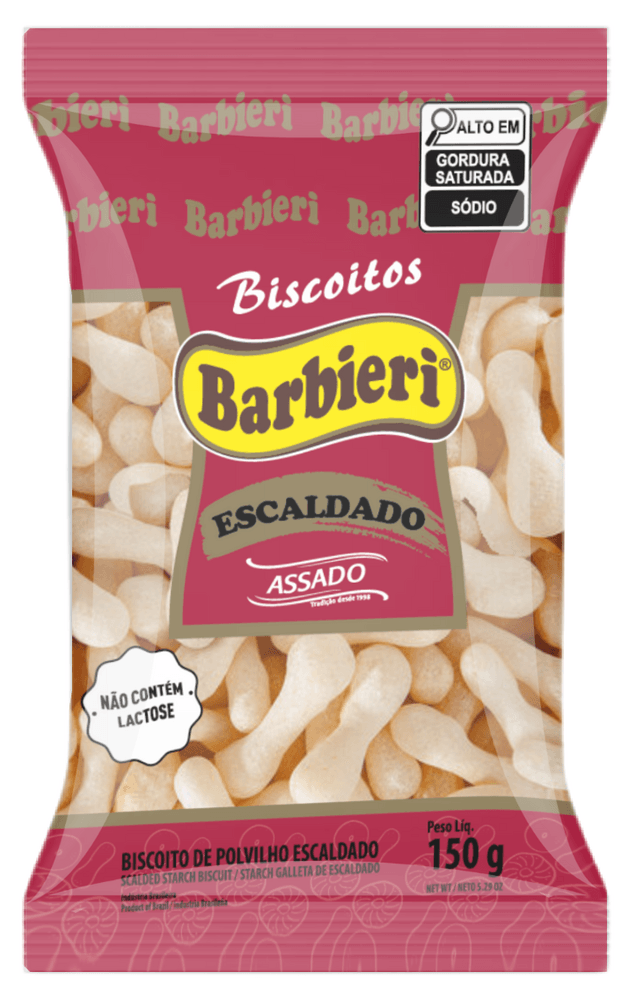 Biscoito de Polvilho Barbieri Escaldado 150g