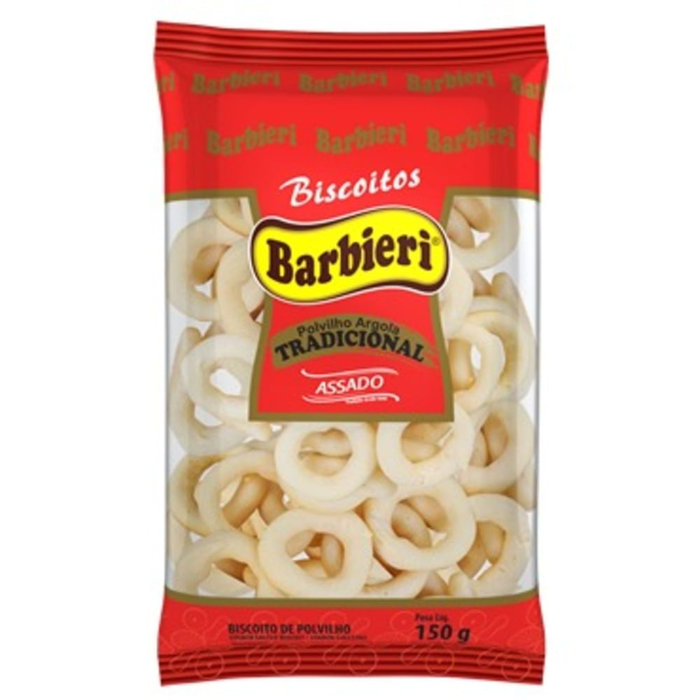 Biscoito de Polvilho Barbieri Argola 150g